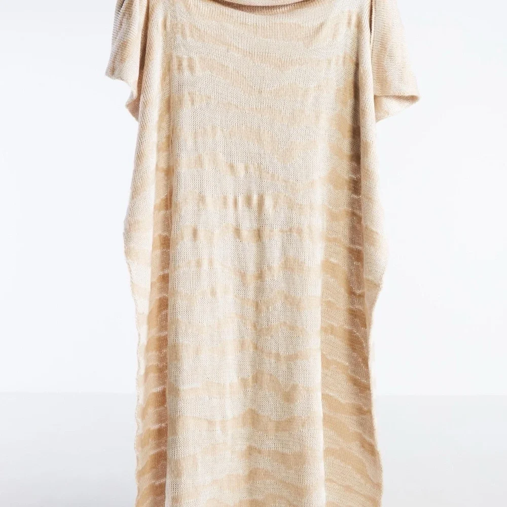 NWT Anthropologie Woven Tigre Throw Blanket